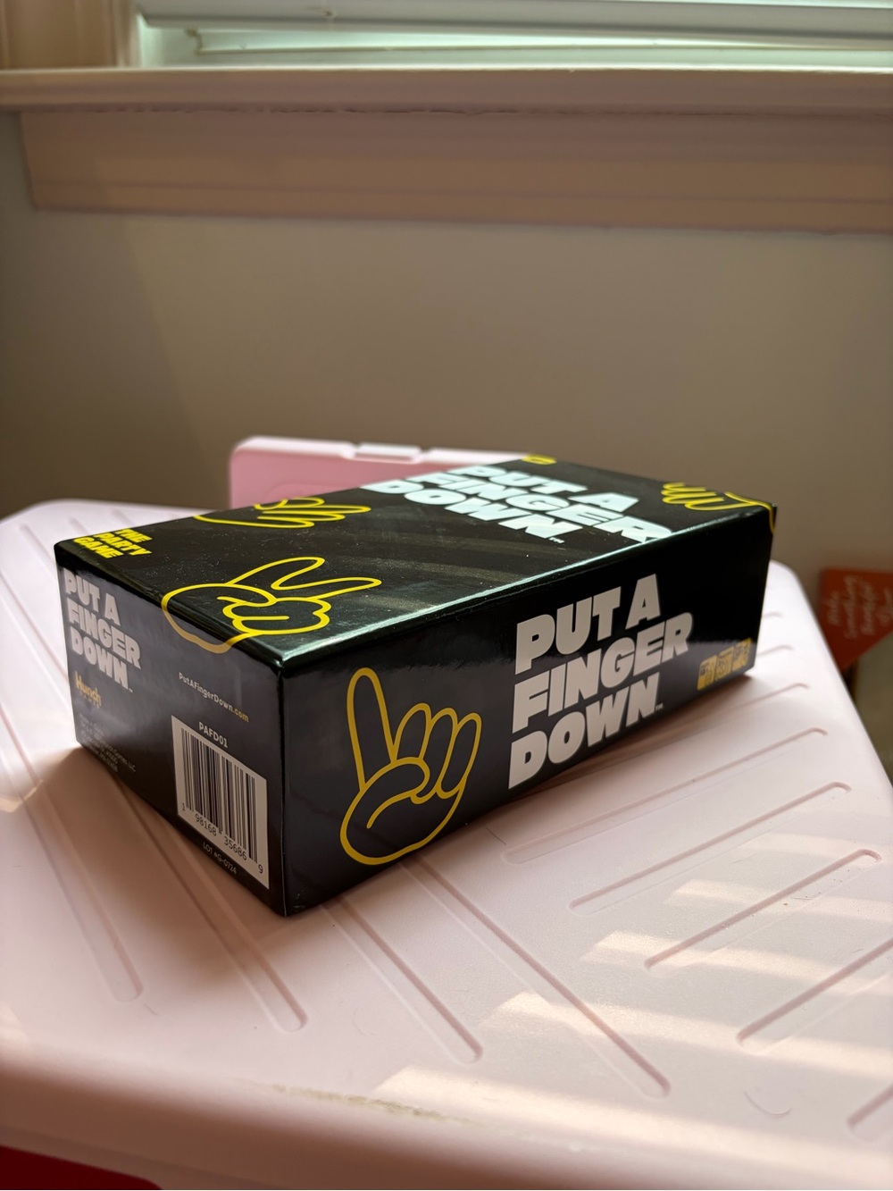 Put A Finger Down Party Game - Black - Picture 2 of 4